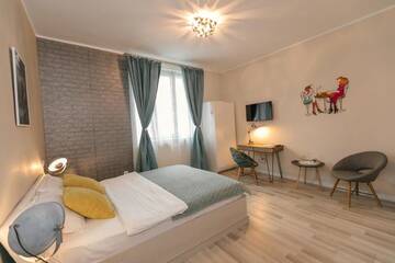 Фото номера Апартаменты-студио Апарт-отели Aparthotel ARIA Prestige Boutique г. Орадя 22