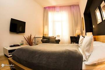 Фото номера Двухместный номер с 1 кроватью Отель Ivana Apart Hotel г. Орадя 19